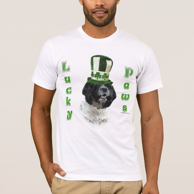 Cocker Spaniel Lucky Paws T-Shirt (Front)
