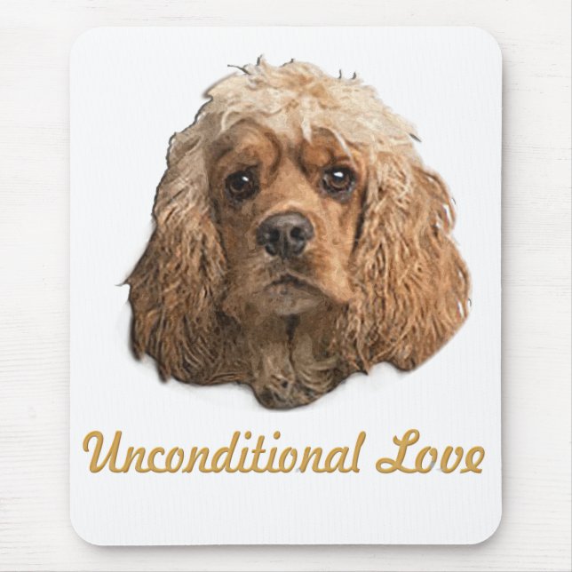 Cocker spaniel   mouse pad (Front)