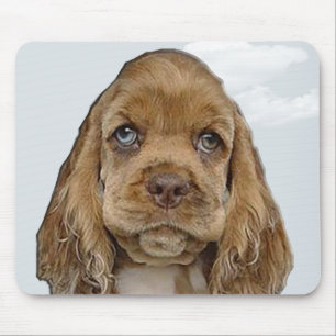 Cocker spaniel mouse pad