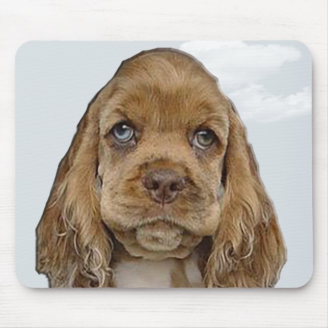 Cocker spaniel mouse pad (Front)