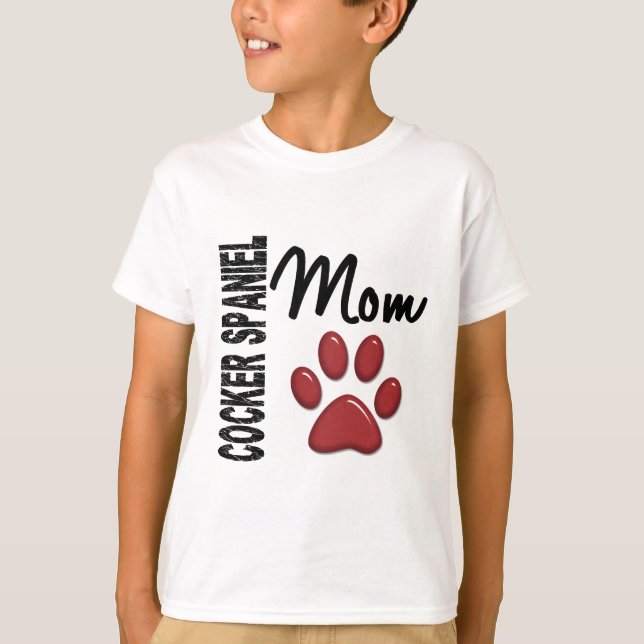 Cocker Spaniel Mum 2 T-Shirt (Front)