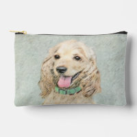 Cocker Spaniel Painting Buff Gold Original Dog Art