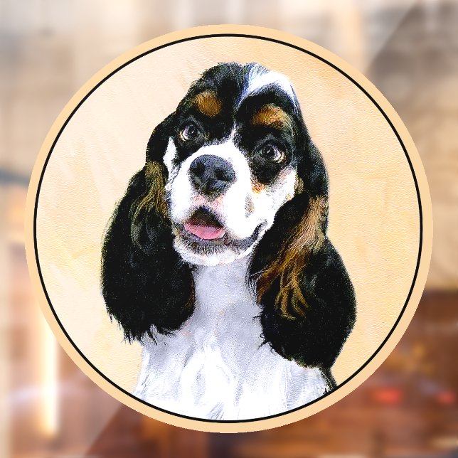 Cocker Spaniel (Parti) Painting - Original Dog Art (Sheet 2)