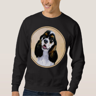 Cocker Spaniel (Parti) Painting - Original Dog Art Sweatshirt