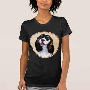 Cocker Spaniel (Parti) Painting - Original Dog Art T-Shirt
