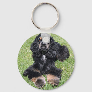 Cocker Spaniel Photo Key Ring