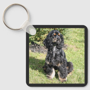 Cocker Spaniel Photo Key Ring