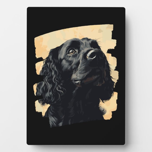 Cocker Spaniel  Plaque (Front)