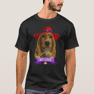 Cocker Spaniel Pop Love Cocker Spaniels Dad Mum T-Shirt
