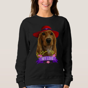 Cocker Spaniel   Poplove Cocker Spaniels Dad Mum Sweatshirt