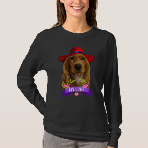 Cocker Spaniel Poplove Cocker Spaniels Dad Mum T-Shirt