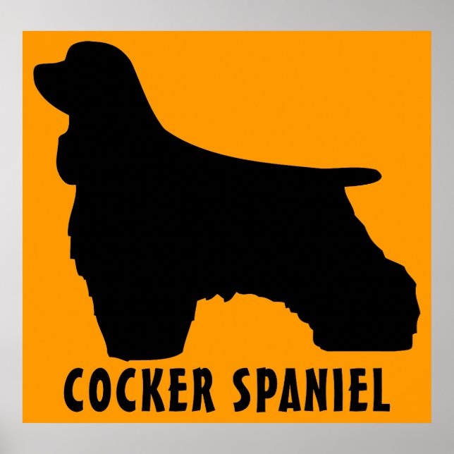 Cocker Spaniel Poster (Front)