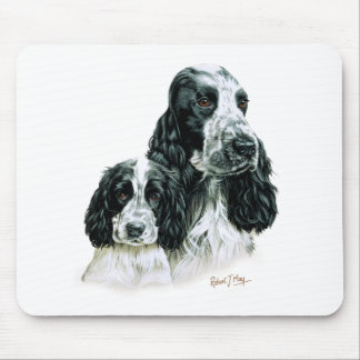 Cocker Spaniel & Pup Mouse Pad