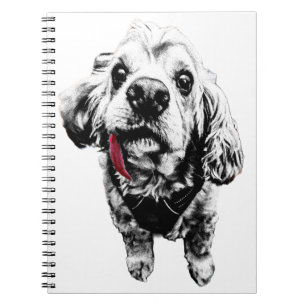 Cocker Spaniel – Red Tongue, Real Sass Notebook