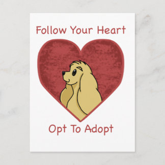 Cocker Spaniel Rescue Items Postcard
