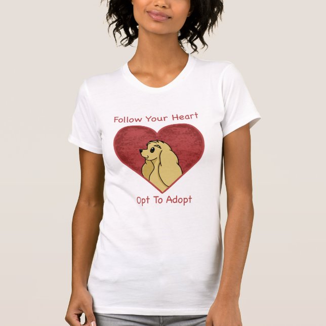 Cocker Spaniel Rescue T-Shirt (Front)