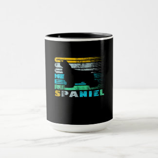 Cocker Spaniel | Retro Black Cocker Spaniel Mug