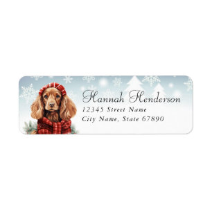 Cocker Spaniel Return Address Labels