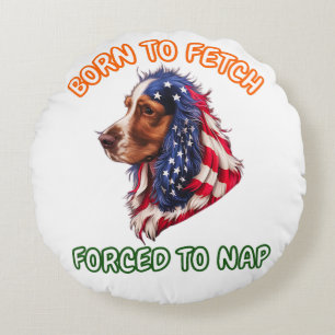 Cocker Spaniel Round Cushion
