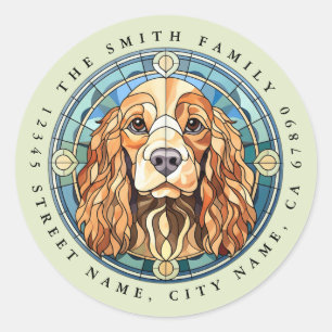 Cocker Spaniel Round Stickers