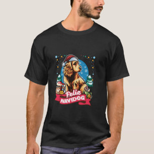 Cocker Spaniel Santa Claus Coffee Mug Merry Christ T-Shirt