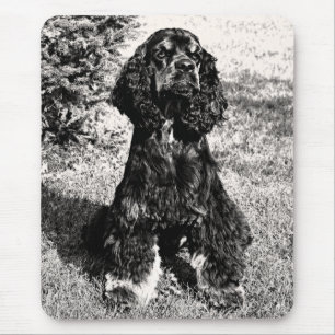 Cocker Spaniel Sketch Mouse Pad