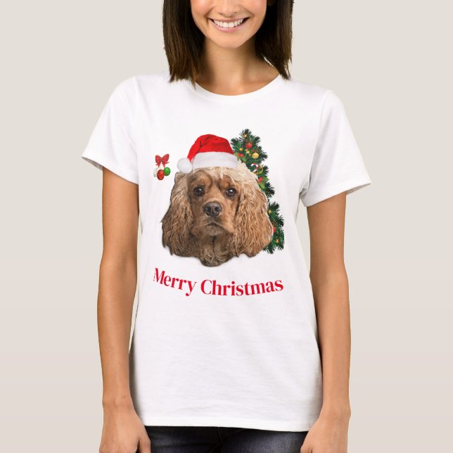 Cocker spaniel  T-Shirt (Front)