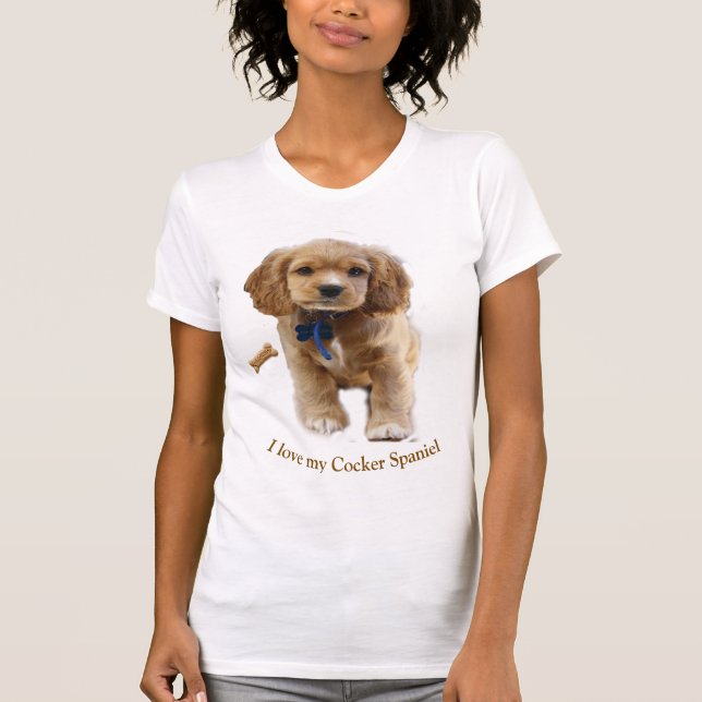 Cocker Spaniel T-Shirt (Front)