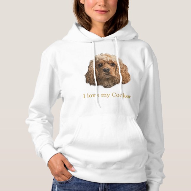 Cocker Spaniel t-shirts (Front)