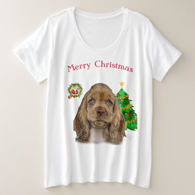 Cocker Spaniel t-shirts (Design Front)