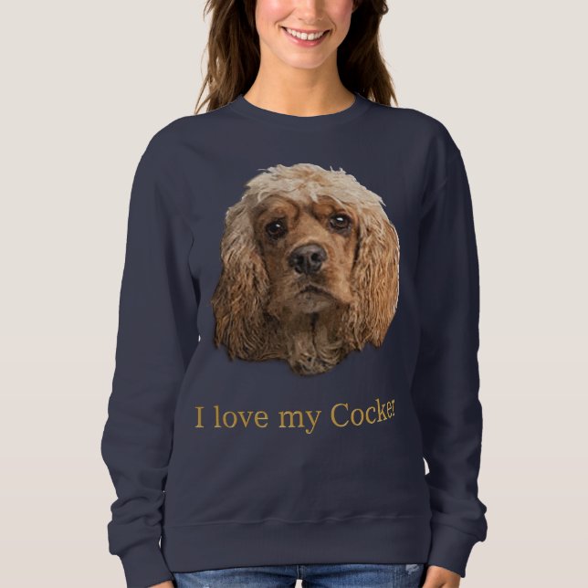 Cocker Spaniel t-shirts (Front)