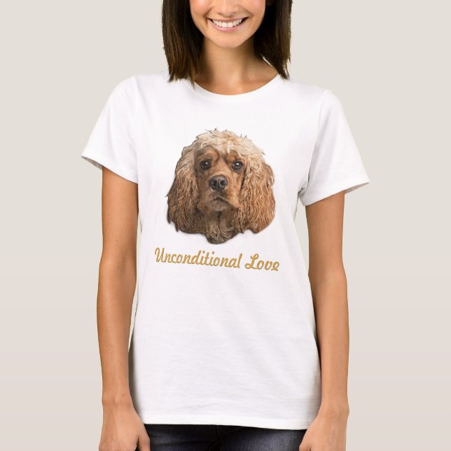 Cocker spaniel t-shirts (Front)