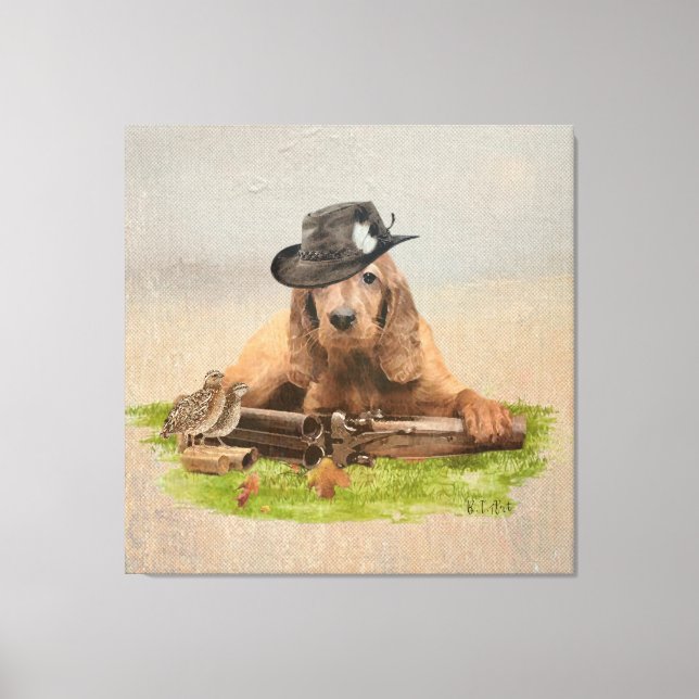Cocker Spaniel Tapestry Poster Acrylic Print Tript (Front)