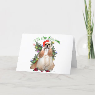 Cocker Spaniel ‘Tis Holiday Card