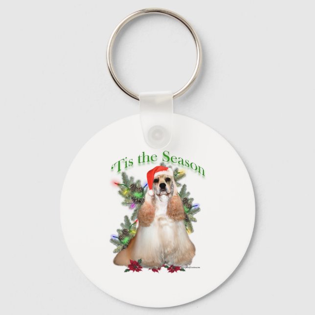 Cocker Spaniel ‘Tis Key Ring (Front)
