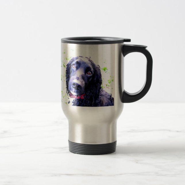 Cocker Spaniel Travel Mug (Right)