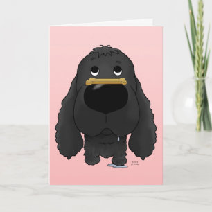 Cocker Spaniel Valentines Card