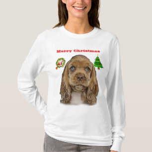 Cocker spaniels Christmas Clothing T-Shirt