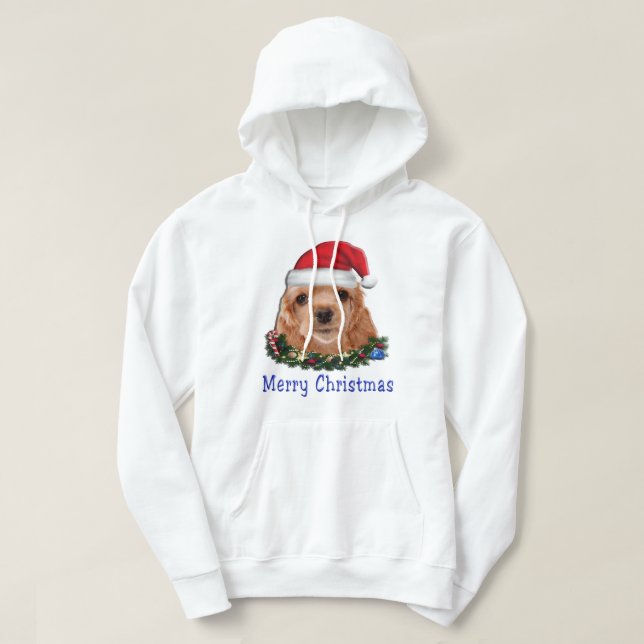 Cocker Spaniels Hoodie (Design Front)