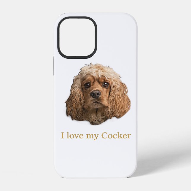 cocker Spaniels iPhone Case (Back)