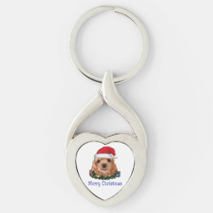 Cocker Spaniels Key Ring