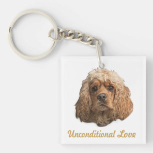 cocker Spaniels Key Ring