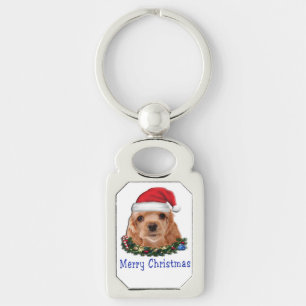 Cocker Spaniels Key Ring