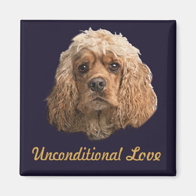 cocker Spaniels Magnet (Front)