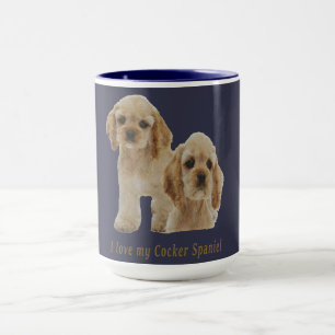 Cocker spaniels mug