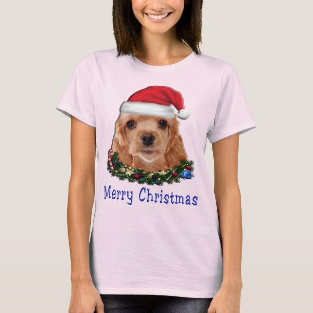 Cocker Spaniels T-Shirt (Front)