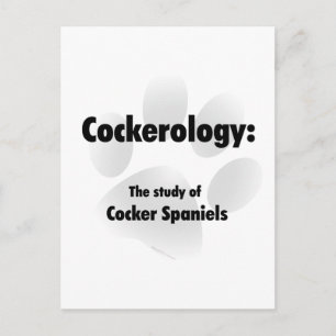 Cockerology Postcard