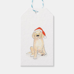 Cockerpoo Christmas gift tags