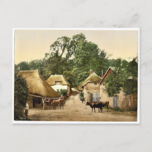 Cockington Forge, Torquay, England classic Photoch Postcard