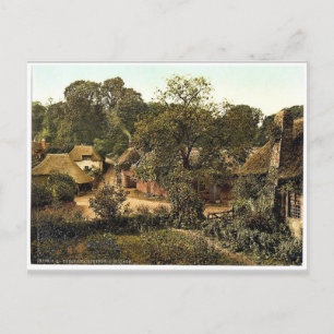 Cockington Village, Torquay, England classic Photo Postcard